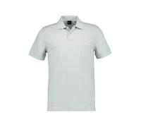 BOSS Orange Polo-Shirt Herren Slim Fit Kurzarm Baumwoll-Piqué grau, XL