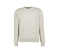 BOSS Orange Pullover Herren Regular Fit Rundhals beige, L