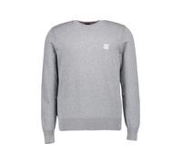BOSS Pullover aus Baumwolle und Kaschmir mit Logo-Label - Style Kanovano_S, 50527583 Grau XL