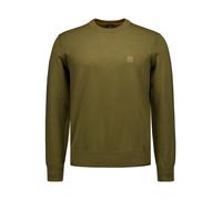 BOSS Orange Pullover Herren Regular Fit Rundhals grün, XXL
