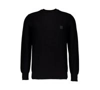 BOSS Orange Pullover Herren Regular Fit Rundhals schwarz, 3XL
