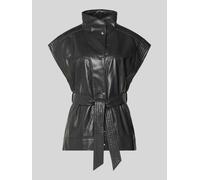 BOSS Orange Regular Fit Weste mit Viskose-Anteil Modell 'JACARO' in Anthrazit, Größe 38