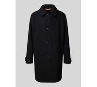 BOSS Orange Regular Fit Wollmantel mit Umlegekragen Modell 'OCOZIER' in Black, Größe 54