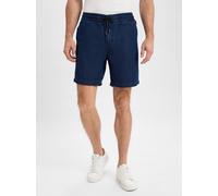 BOSS Relaxed-Fit Shorts aus dunkelblauem Denim - Style Sandrew-Shorts-BO, 50537789 Dunkelblau 32