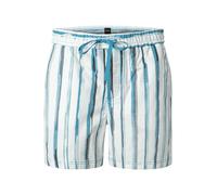 BOSS Orange Shorts Herren Regular Fit Baumwolle blau, 54