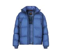 BOSS Orange Steppjacke Herren Stehkragen blau, 56 (XXL)
