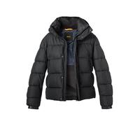 BOSS Orange Steppjacke Herren Stehkragen Mikrofaser schwarz, 50 (M)