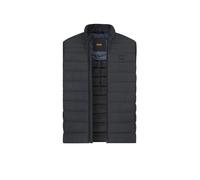 BOSS Orange Steppweste Herren Stehkragen Mikrofaser schwarz, 52 (L)