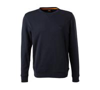 BOSS Orange Sweatshirt Herren Comfort Fit Rundhals Baumwolle blau, S