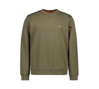 BOSS Orange Sweatshirt Herren Comfort Fit Rundhals Baumwolle grün, XL