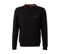 BOSS Orange Sweatshirt Herren Comfort Fit Rundhals Baumwolle schwarz, XXL