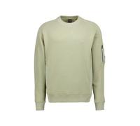 Sweatshirt BOSS ORANGE "We mixed", Herren, Gr. XL, open grün370, Sweatware, Obermaterial: 66% Baumwolle, 34% Polyester, unifarben, casual, regular fit hüftlang, Rundhals, Langarm Bündchen, Sweatshirts