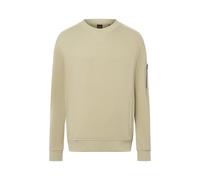 BOSS Herren Sweatshirt mit Taschen WE-MIXED, khaki, Gr. L