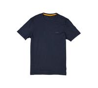 BOSS Orange T-Shirt Herren Kurzarm Rundhals Baumwolle blau, L