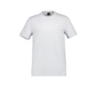 BOSS Orange T-Shirt Herren Kurzarm Rundhals Baumwolle grau, L