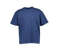 BOSS Orange T-Shirt Herren Regular Fit Kurzarm Rundhals Baumwolle blau, S