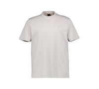 BOSS Orange T-Shirt Herren Regular Fit Kurzarm Rundhals Baumwolle grau, M