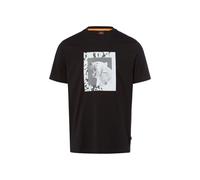 BOSS T-Shirt aus Baumwoll-Jersey mit Tier-Artwork - Style Te_lupo, 50554615 Schwarz M