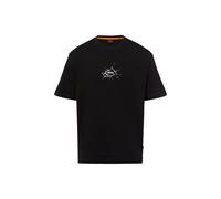 BOSS Relaxed-Fit T-Shirt aus Baumwolle mit Logo-Artwork - Style Te_voyage, 50546370 Schwarz XL