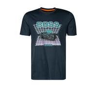 BOSS Orange T-Shirt Herren Slim Fit Kurzarm grün, S