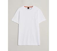 BOSS ORANGE Tales Logo Crew Neck T-Shirt White Weiß XL
