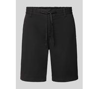 BOSS Orange Tapered Chinoshorts aus Baumwoll-Mix in Black, Größe 36