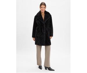 BOSS Orange Teddymantel Damen schwarz, 38
