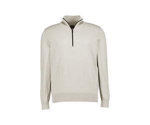 BOSS Orange Troyer Herren Regular Fit grau, XXL
