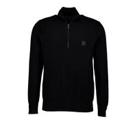 BOSS Orange Troyer Herren Regular Fit schwarz, XL