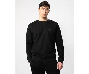 BOSS Orange Westart Herren Sweatshirt mit Rundhalsausschnitt und Logo-Patch NOS L