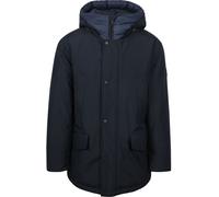 BOSS Parka OSIASS Relaxed Fit mit Kapuze Marineblau Größe 54