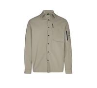BOSS Green Relaxed Fit Overshirt mit Label Patch Modell 'ST_GLOBE HEXA L' in Hellgruen, Größe XL