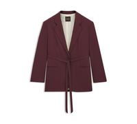 BOSS Oversized Blazer mit Gürtel - Style C_Jalara, 50553592 Bordeaux 46