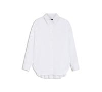 BOSS Oversized Bluse aus Baumwoll-Popeline - Style C_Bostatta, 50553890 Weiß 46