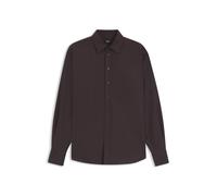 BOSS Oversized Bluse aus Baumwolle - Style Saturday_1, 50543800 Dunkelbraun 38