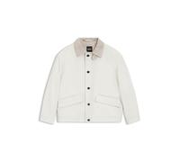 BOSS Oversized-Fit Jacke aus Nappaleder - Style CLEAK_RW, 50568092 Natur 52