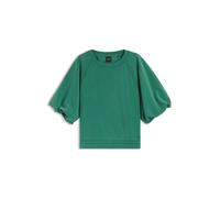 BOSS Oversized-Fit Sweatshirt mit kurzen Ballonärmeln - Style C_Etami, 50556383 Dunkelgrün S