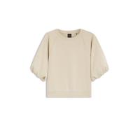 BOSS Oversized-Fit Sweatshirt mit kurzen Ballonärmeln - Style C_Etami, 50556383 Hellbeige L