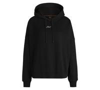BOSS Oversized Hoodie aus Baumwoll-Terry mit handgeschriebenem Logo - Style C_Ehoody_s, 50547572 Schwarz XL