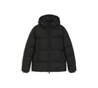 BOSS Oversized Steppjacke aus Ripstop in Knitter-Optik - Style Orbok, 50543618 Schwarz 46