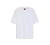 BOSS Oversized T-Shirt aus Baumwoll-Jersey - Style TeeTimm, 50479928 Weiß XXXL