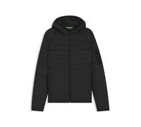 BOSS Wasserabweisende Kapuzenjacke mit dekorativen reflektierenden Details - Style OW_Urbanex JT HD, 50549181 Schwarz XXL