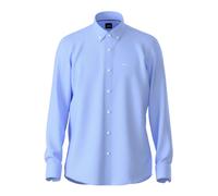 BOSS P-JOE Regular Fit Jerseyhemd hellblau, Einfarbig