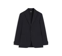BOSS Packbarer Slim-Fit Blazer aus waschmaschinenfestem Woll-Mix - Style P-Hanry-WG-PK-262F, 50561571 Dunkelblau 58