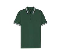 BOSS Green Polo-Shirt Herren Regular Fit Kurzarm Baumwoll-Piqué grün, M