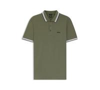 BOSS Paddy Poloshirt aus Baumwoll-Piqué - Style Paddy, 50469055 Olive XL