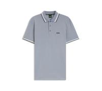 BOSS Poloshirt aus Baumwoll-Piqué mit Logo-Details - Style Paddy, 50469055 Grau S