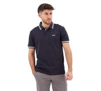 BOSS Herren Paddy Curved Polohemd, Dunkelblau, M EU
