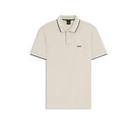 BOSS Paddy Poloshirt aus Baumwoll-Piqué - Style Paddy, 50469055 Natur S