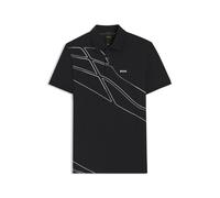 BOSS Paddy Poloshirt aus Baumwoll-Mix mit Artwork - Style Paddy 3_IN, 50556198 Dunkelblau XXL